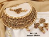 Brass High Gold Rajwadi Choker Set Wholesale Shop In Surat
